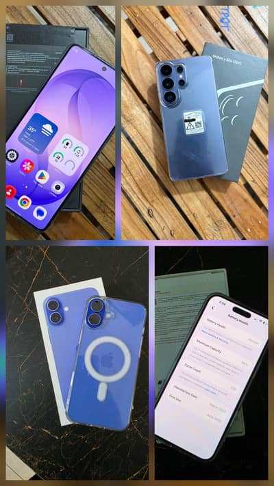 Apple Iphone 16 Plus FU & Samsung Galaxy S26 Ultra FU