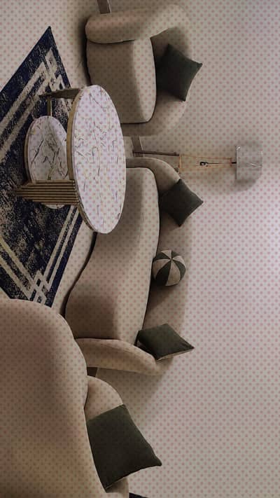 5 seter sofa set with table