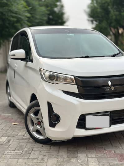 Mitsubishi ek custom full option 2014 model 2017 reg original air bags