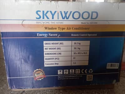 Almost As New Slightly Used Skywood Window AC p