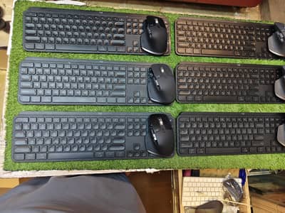 logitech Mx keys s logitech mx master 3s combo with receiver