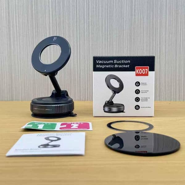 Vacuum Suction Magnetic Bracket K007 – 360° Adjustable Car