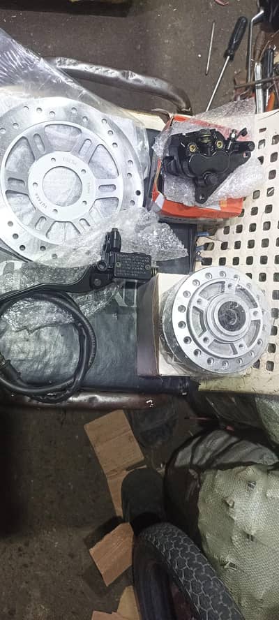 honda deluxe disc system complet 5 items only