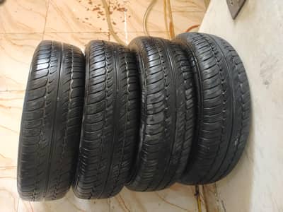Euro Star 175/65/R15 Honda City k Tubeless Tyre hen Good Condition