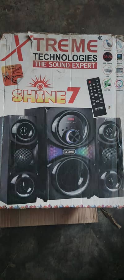 Xtreme Shine 7 Bluetooth Sound System – Complete Set