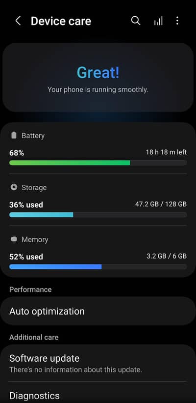 Samsung Mobile A54 5G 6/128