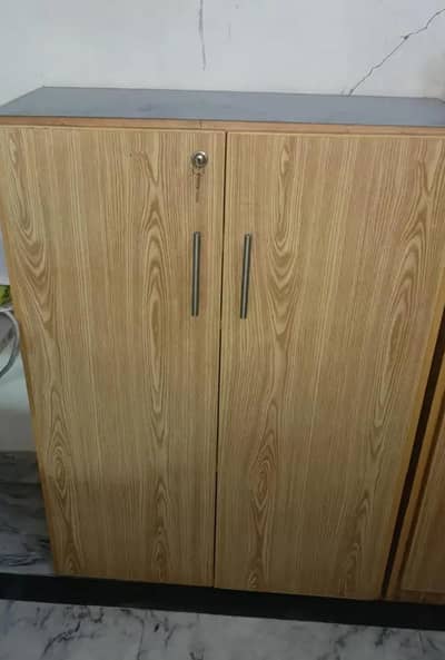 Wooden wardrobe