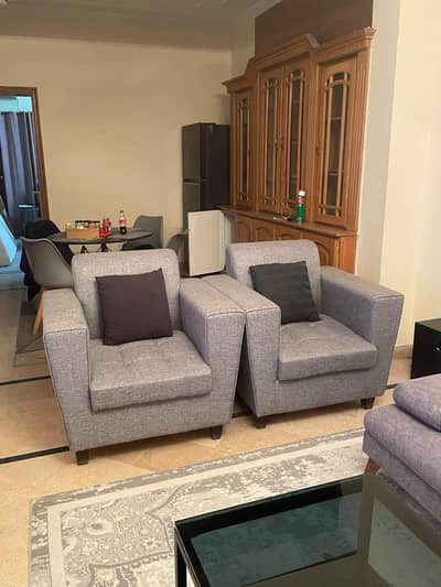 Sofa Set 5 Seater Grey