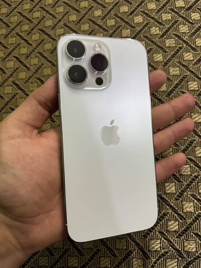 iPhone 14 Pro Max Non PTA 256gb white color sealed phone