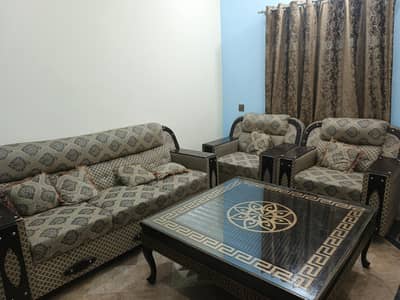 beautiful sofa set with table