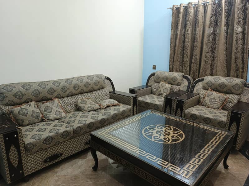 beautiful sofa set with table 3