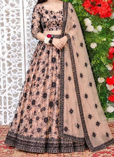 Beautiful Net Lehenga –Formal Wear 