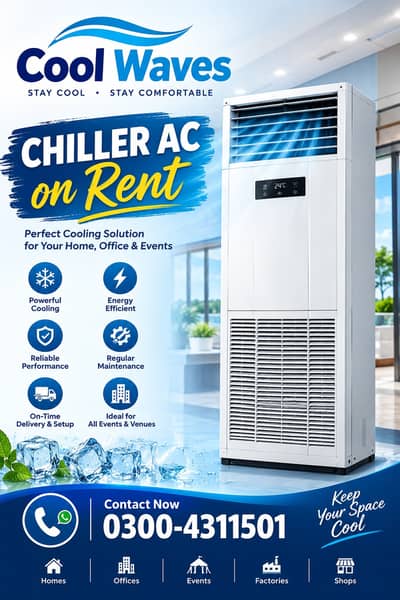 Ac Renting Services/ Cabinat Chiller/ Cabinate Ac/ Ac on rent / Rent
