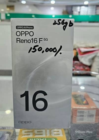 oppo Reno 16f 5G 12 GB 256 GB official PTA approve