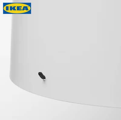 IKEA Floor Lamp, Black/White, 150cm