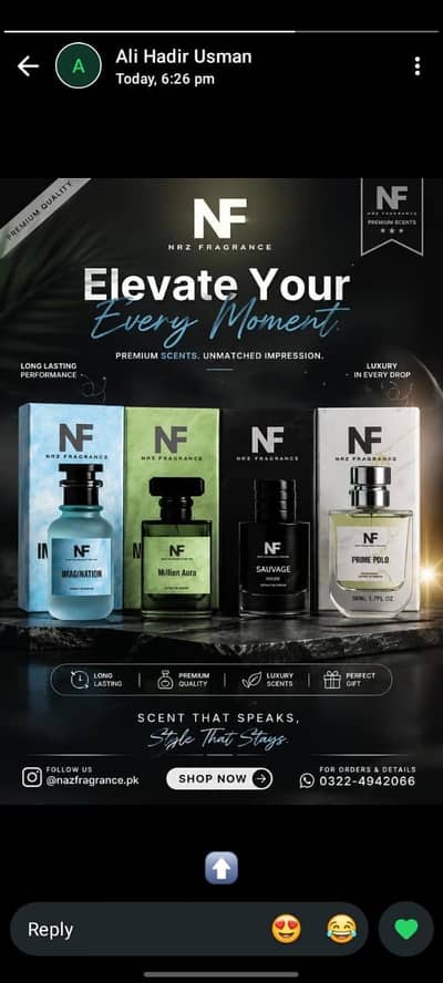 men's fragrance