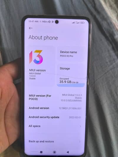 Xiaomi Poco X3 Pro