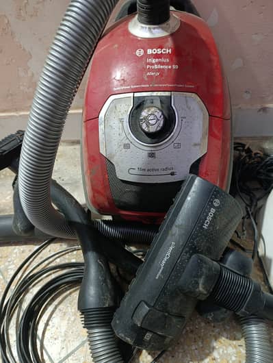 Vaccun cleaner used