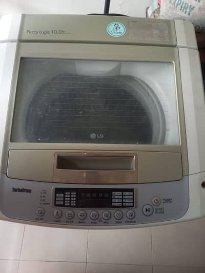 e LG automatic washing machine