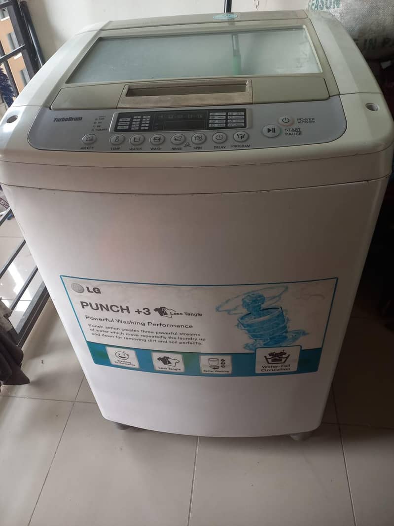 e LG automatic washing machine 1