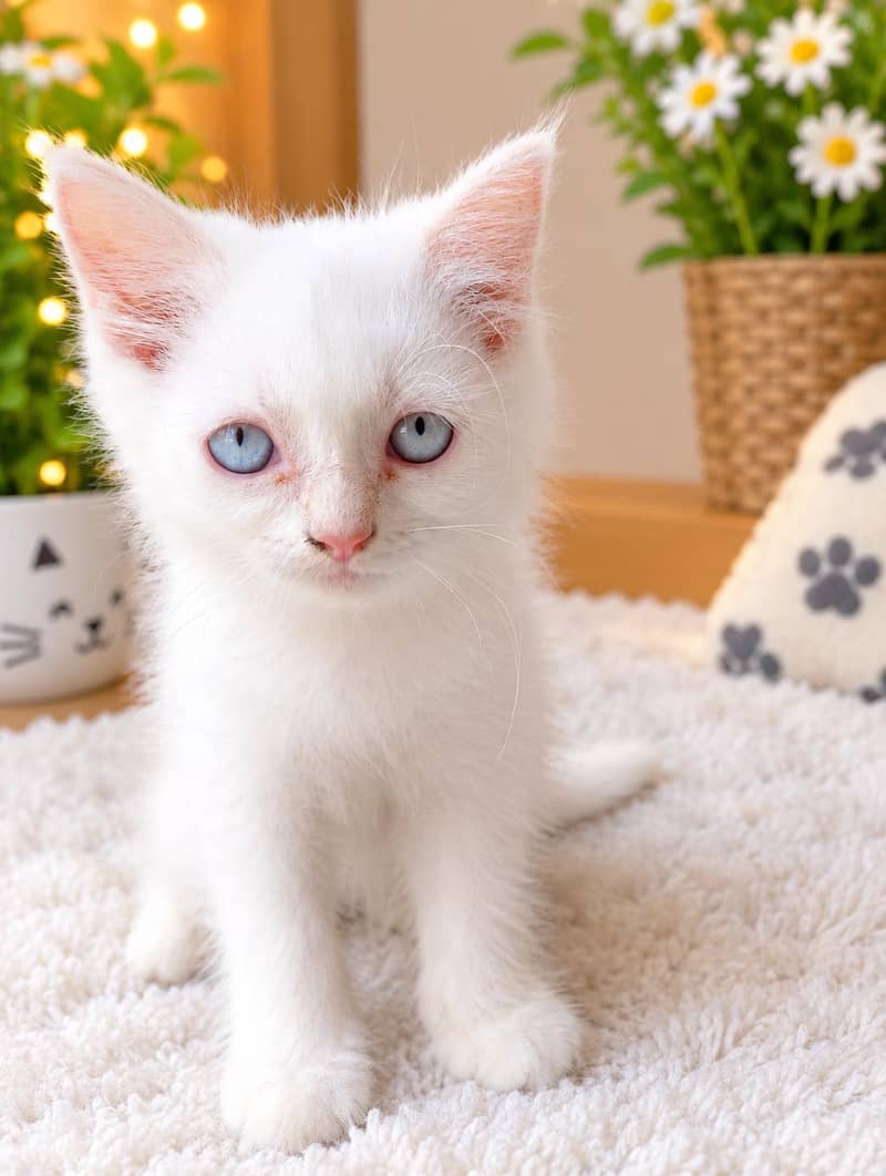 White kitten 1