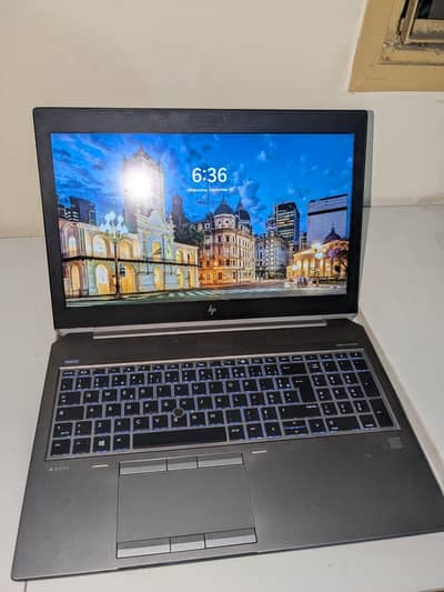 HP Z BOOK 15  i7 8th generation 4gb Quadro P1000 16gb Ram