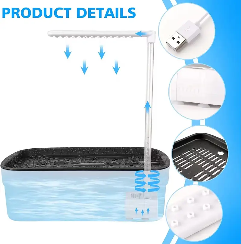 Bath Shower Parrot - Bird Bathing Basin with Automatic Circulation — photo 4