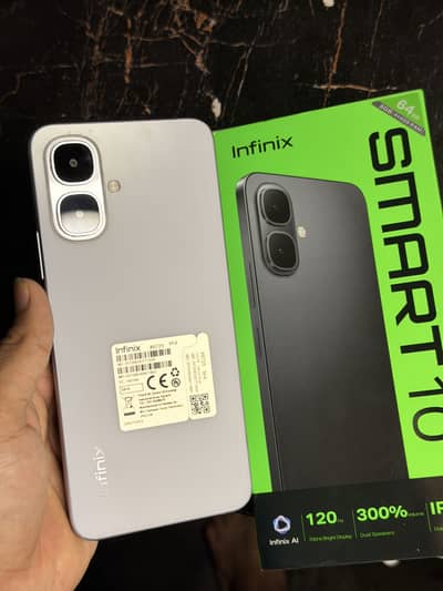 Infinix smart 10 just box open