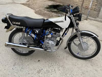 Honda 125 model 25\26 like ka new condision