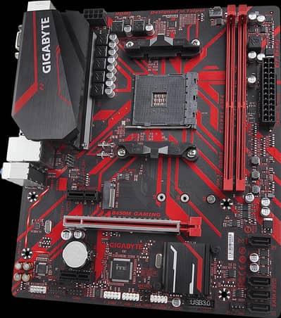 Gigabyte b450m motherboard with 2 pip air cooler Read add first