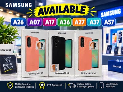 Samsung A26 5G / A27 5G Box Pack Available