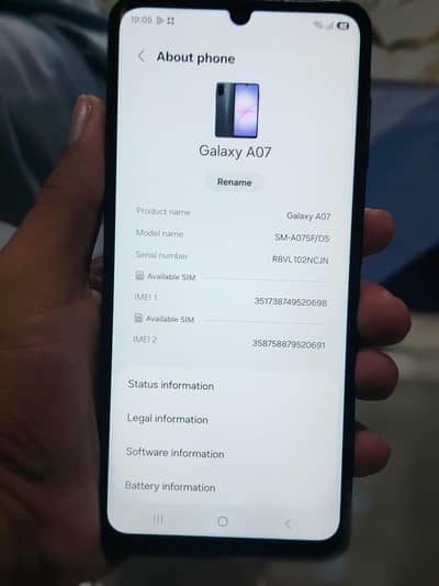 Samsung Mobile A07 5G