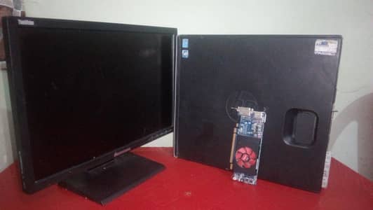 HP PC SET WITH GRAPHICS CARD FREE FULL SET