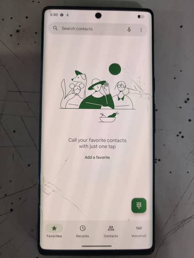 Google Pixel 6 Pro read ad completely