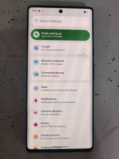Google Pixel 6 Pro read ad complete