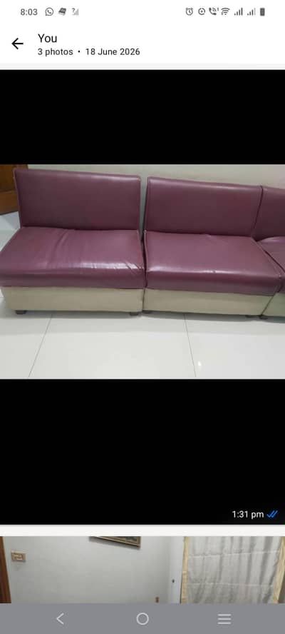 10 seater L-shaped sofa