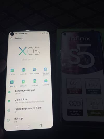 Infinix S5 Lite. Duel. Sim. Box available for sale