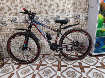 Almunium 29 size cycle h gear wali bohat achi cycle h 03183332536