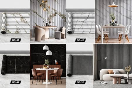 Pvc wallpanel-Wpc fluted panel-Media wall-Pvc Wpc fluted wall panel