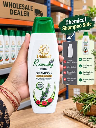 Rosemary Herbal Shampoo / Herbal Shampoo / Rosemary Shampoo / Shampo
