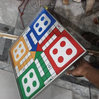 Ludo Table - Steel Frame - New - Indoor Outdoor Game Table