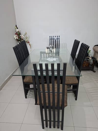 Dinning Table with six chairs