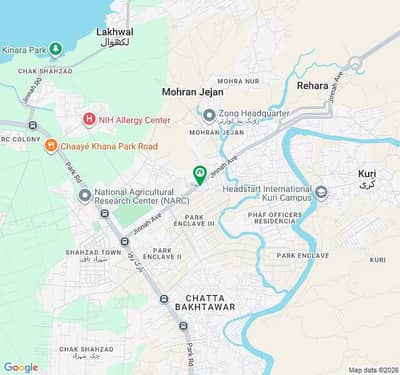 Margalla Enclave 1 Kanal prime location plot on 3-year payment plan available for sale