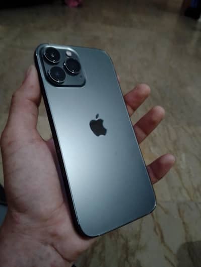 iPhone 13 Pro Max jv 128 gb face id trou ton active no open no repair