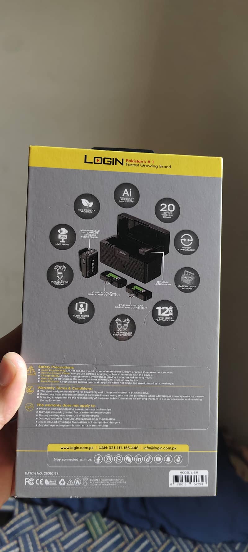 Log in 4