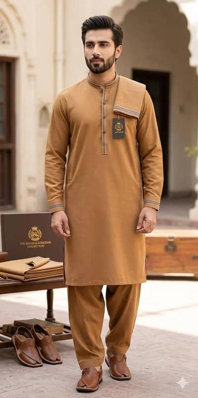 Stylish Khadar Suit  Soft, warm & comfortable