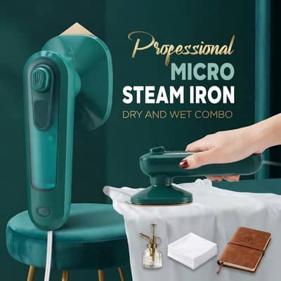 Mini Portable Micro Steam Iron - Handheld Garment Steamer COD