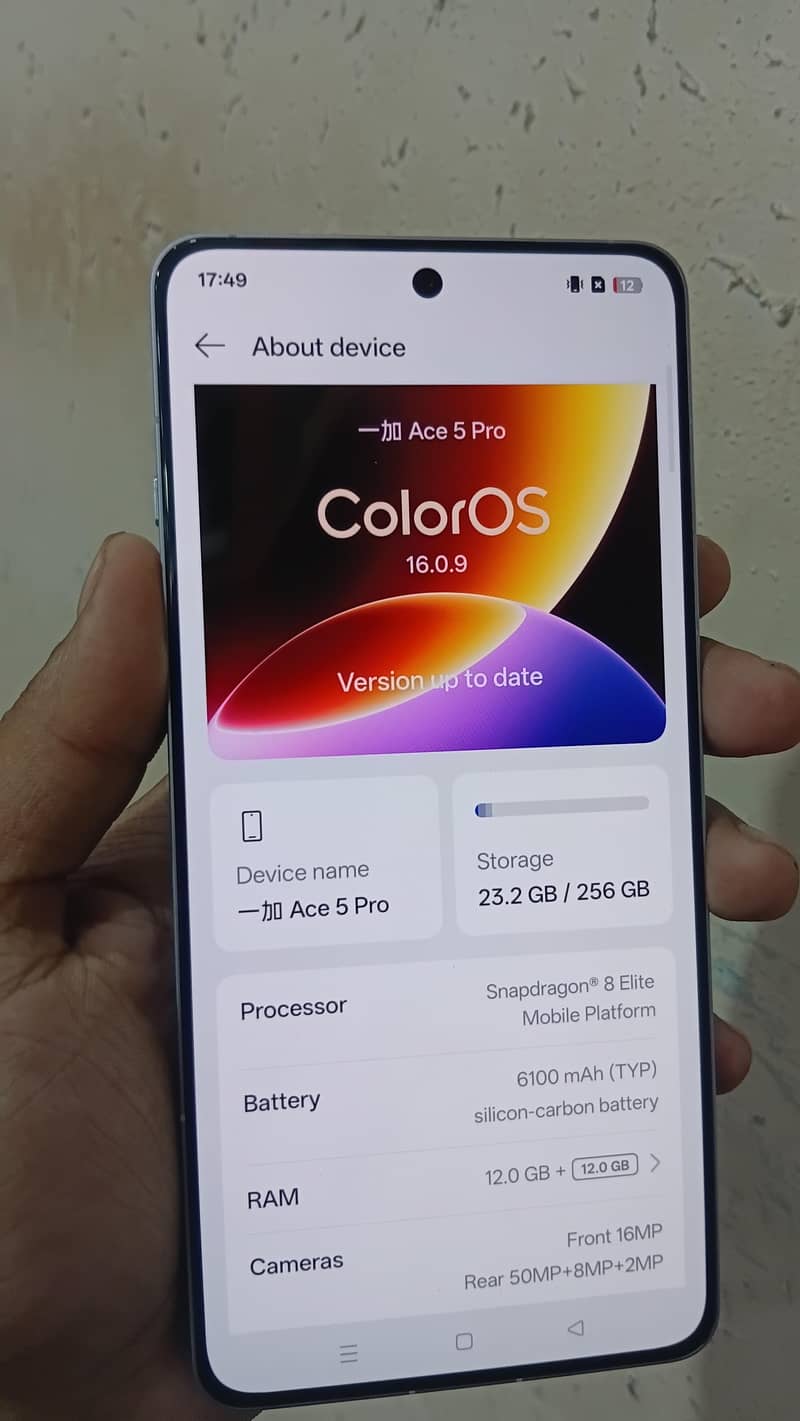 One Plus Ace 5 Pro 2