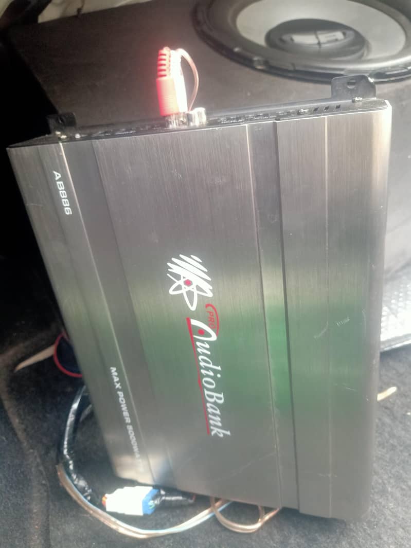 subwoofer with amplifier 1