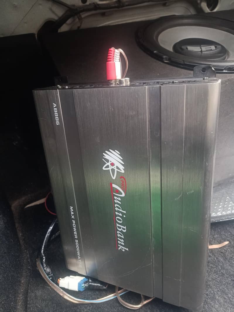 subwoofer with amplifier 2